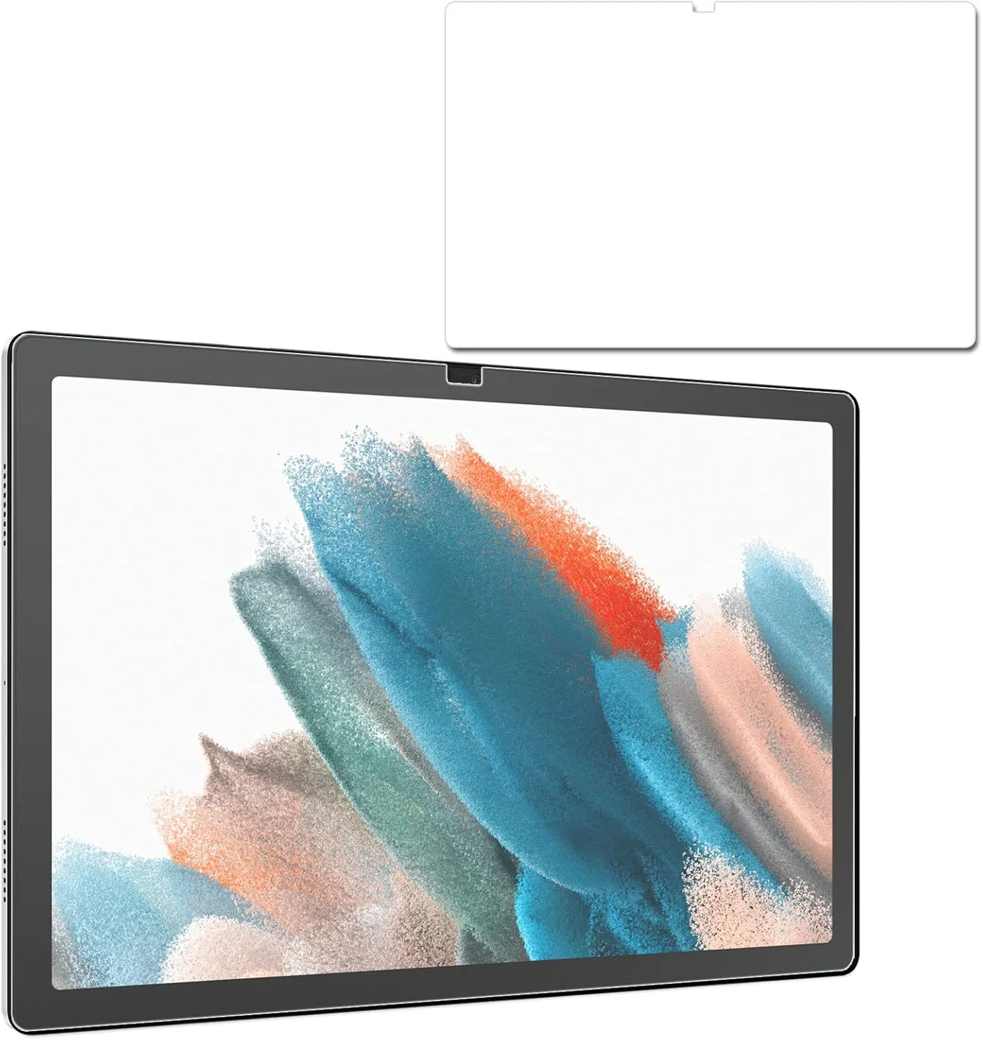 محافظ صفحه نمایش TECHGEAR بسته 2 عددی برای گلکسی تب A8 10.5 اینچ (SM-X200 / SM-X205)، محافظ صفحه نمایش فوق شفاف سازگار با Samsung Galaxy Tab A8 2021