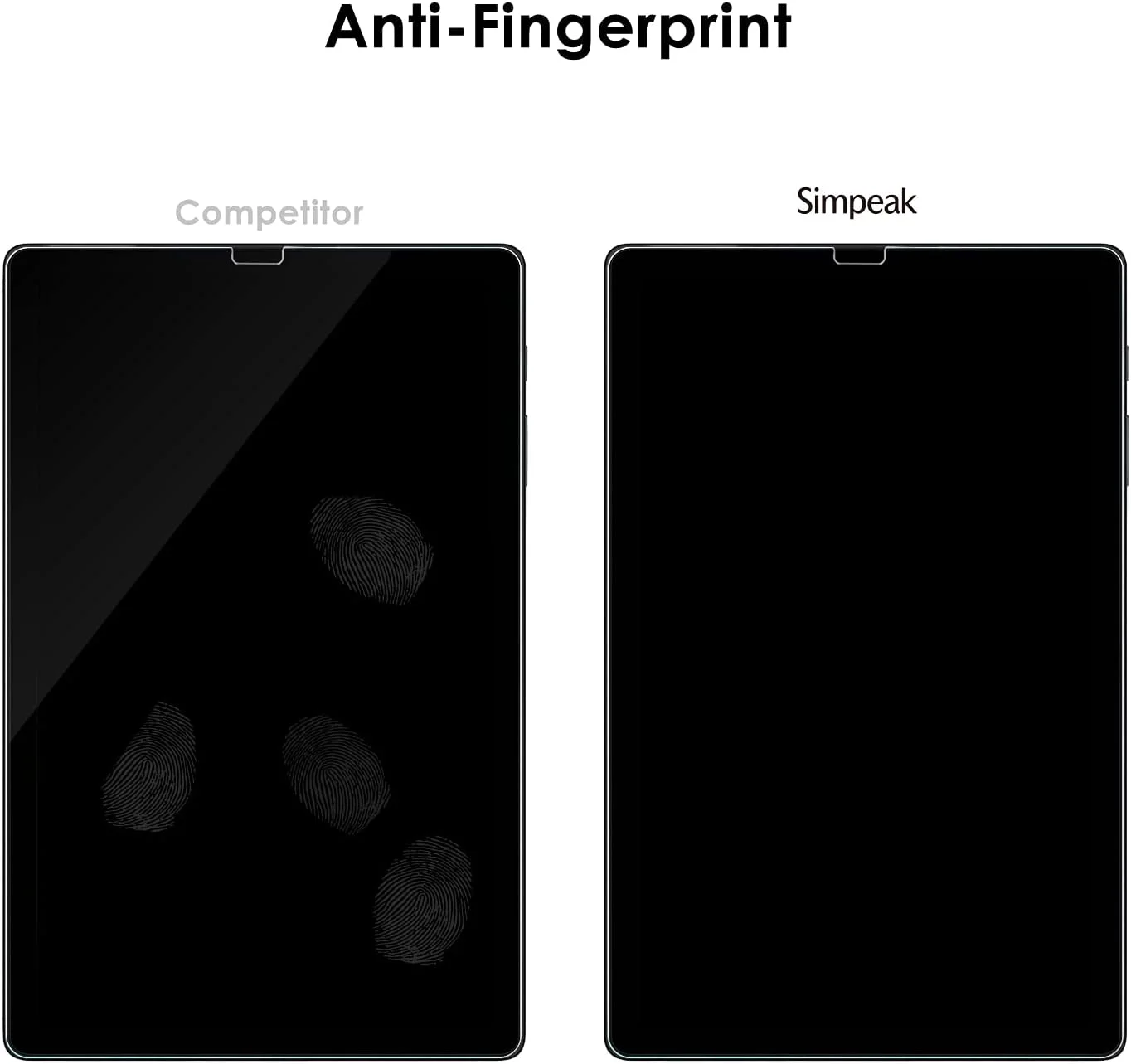 محافظ صفحه نمایش شیشه ای Simpeak سازگار با تبلت سامسونگ گلکسی تب A7 لایت (8.7 اینچ)، محافظ صفحه نمایش شیشه ای حرارت دیده جایگزین برای سامسونگ گلکسی تب A7 لایت، فیلم شفاف [سختی 9H] [بدون حباب]