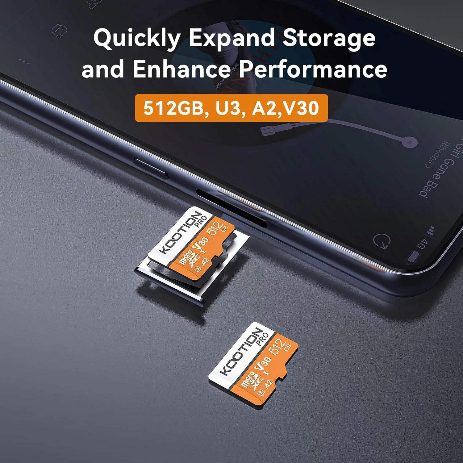 کارت حافظه 512 گیگابایتی TF