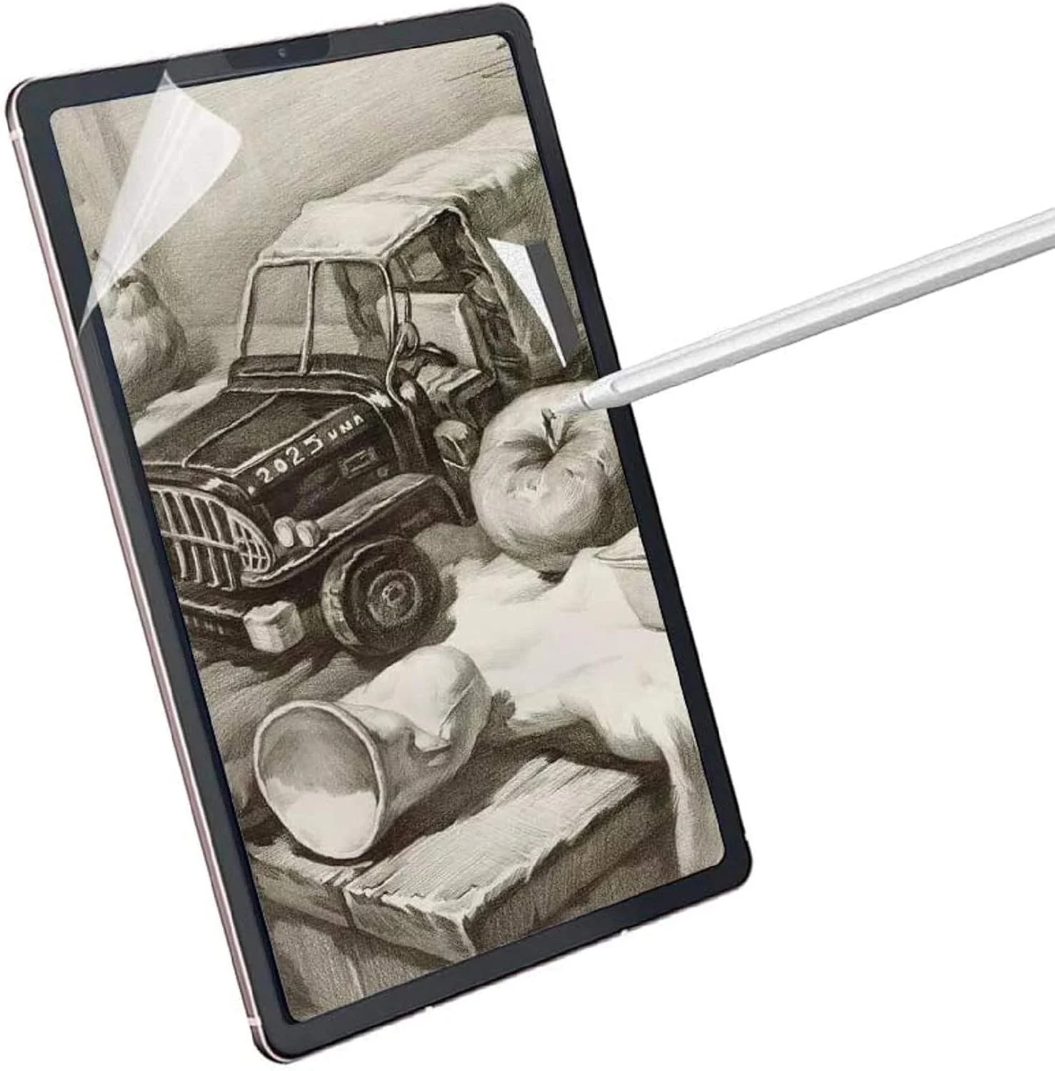 محافظ صفحه نمایش کاغذ مانند LITCHI برای تبلت سامسونگ گلکسی تب S6 لایت 10.4 اینچ 2022/2020، فیلم مات با بافت کاغذی ضد تابش نور برای SM-P610/P615/P613/P619، سازگار با طراحی قلم S