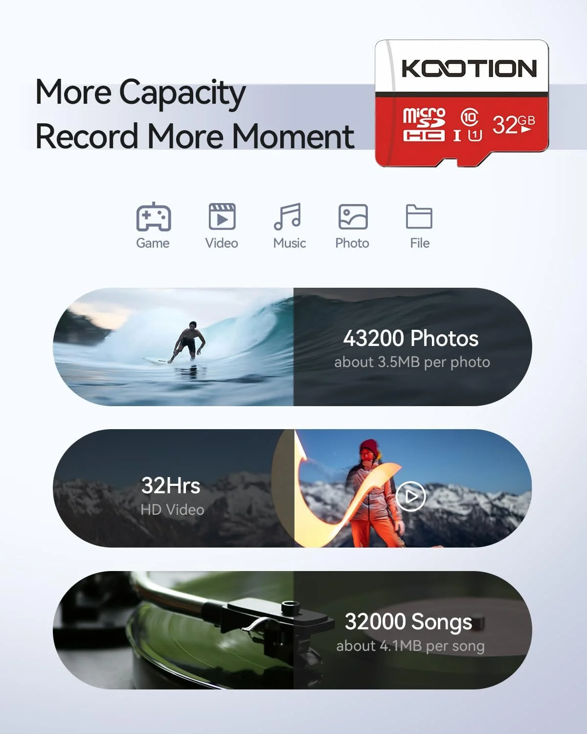 کوتیون بسته 10 عددی کارت حافظه میکرو اس دی 32 گیگابایت کلاس 10، بسته 10 عددی کارت حافظه مینی اس دی 32 گیگابایتی رنگارنگ (UHS-I A1 U1) کارت های اس دی 32 گیگابایتی میکرو اس دی برای دوربین، تلفن همراه و تبلت
