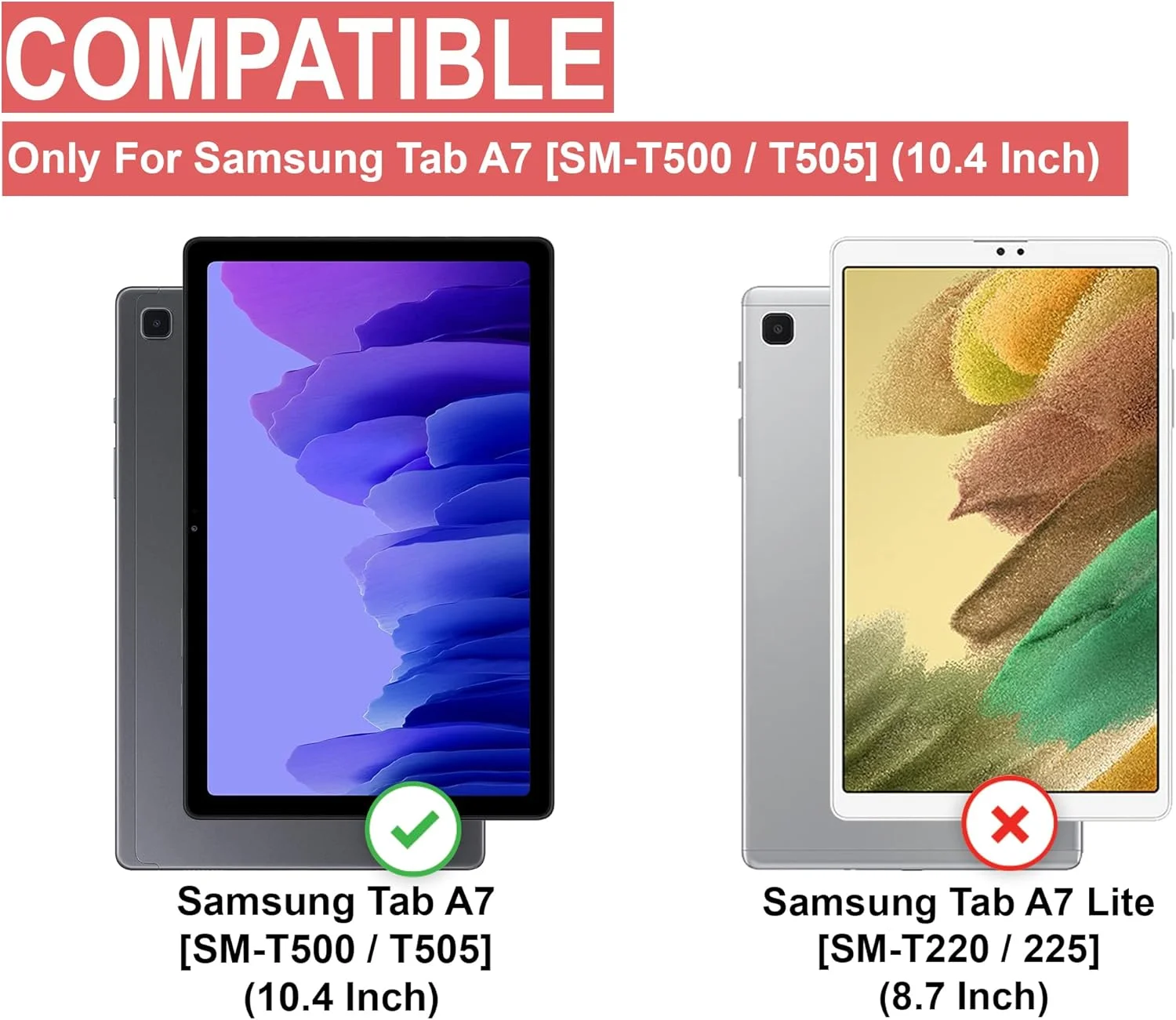 محافظ صفحه نمایش شیشه ای حرارت دیده CEDO مناسب برای تبلت سامسونگ Tab A7 (2020) 10.4 اینچ مدل T500/T505 | محافظ صفحه نمایش شیشه ای حرارت دیده برای تبلت سامسونگ گلکسی Tab A7 10.4 اینچ مدل T500/T505 (2020)