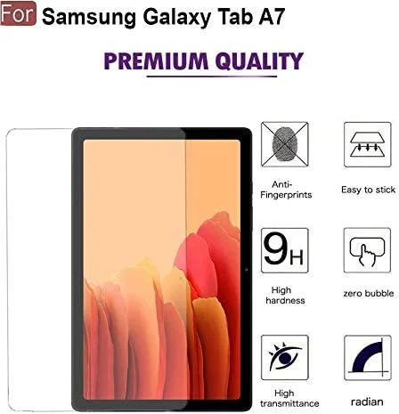 محافظ صفحه نمایش شیشه ای حرارت دیده CEDO مناسب برای تبلت سامسونگ Tab A7 (2020) 10.4 اینچ مدل T500/T505 | محافظ صفحه نمایش شیشه ای حرارت دیده برای تبلت سامسونگ گلکسی Tab A7 10.4 اینچ مدل T500/T505 (2020)