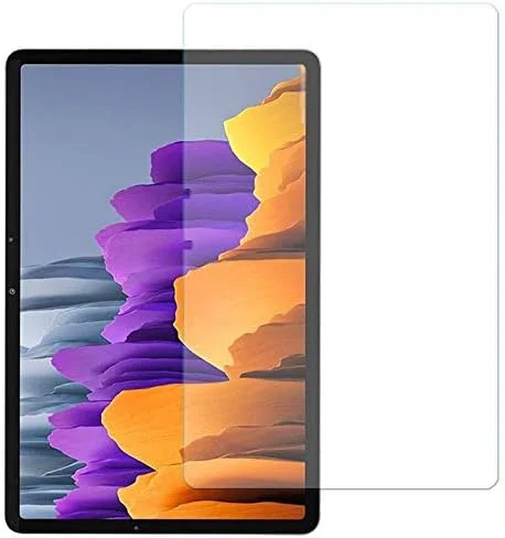 محافظ صفحه نمایش تبلت سامسونگ گلکسی تب S7، محافظ صفحه نمایش شیشه ای حرارت دیده با سختی 9H و لبه گرد 2.5D برای Samsung Galaxy Tab S7 11 اینچ 2020 مدل SM-T870 / T875