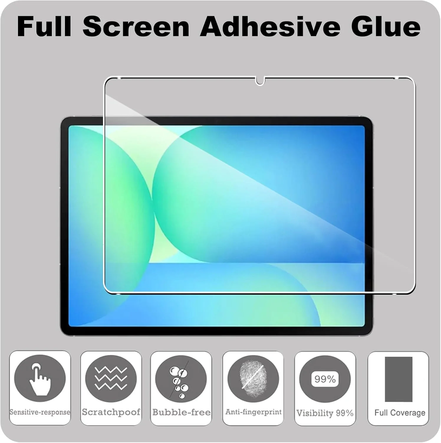 محافظ صفحه نمایش KZIOACSH برای تبلت سامسونگ گلکسی تب S10 FE+/تب S10 FE Plus سایز 13.1 اینچ، بسته 2 عددی، فوق العاده شفاف، ضد خش، شیشه حرارت دیده با سختی 9H، حساس به لمس، محافظ صفحه نمایش ضد اثر انگشت محافظ صفحه نمایش KZIOACSH برای تبلت سامسونگ گلکسی تب S10 FE+/تب S10 FE Plus سایز 13.1 اینچ، بسته 2 عددی، فوق العاده شفاف، ضد خش، شیشه حرارت دیده با سختی 9H، حساس به لمس، محافظ صفحه نمایش ضد اثر انگشت