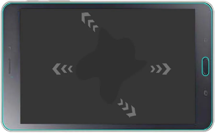 [بسته 2 عددی] محافظ صفحه نمایش شیشه ای حرارت دیده Mr Shield برای تبلت سامسونگ گلکسی تب A 8.0 اینچ [ضخامت 0.3 میلی متر، سختی 9H، لبه گرد 2.5D]