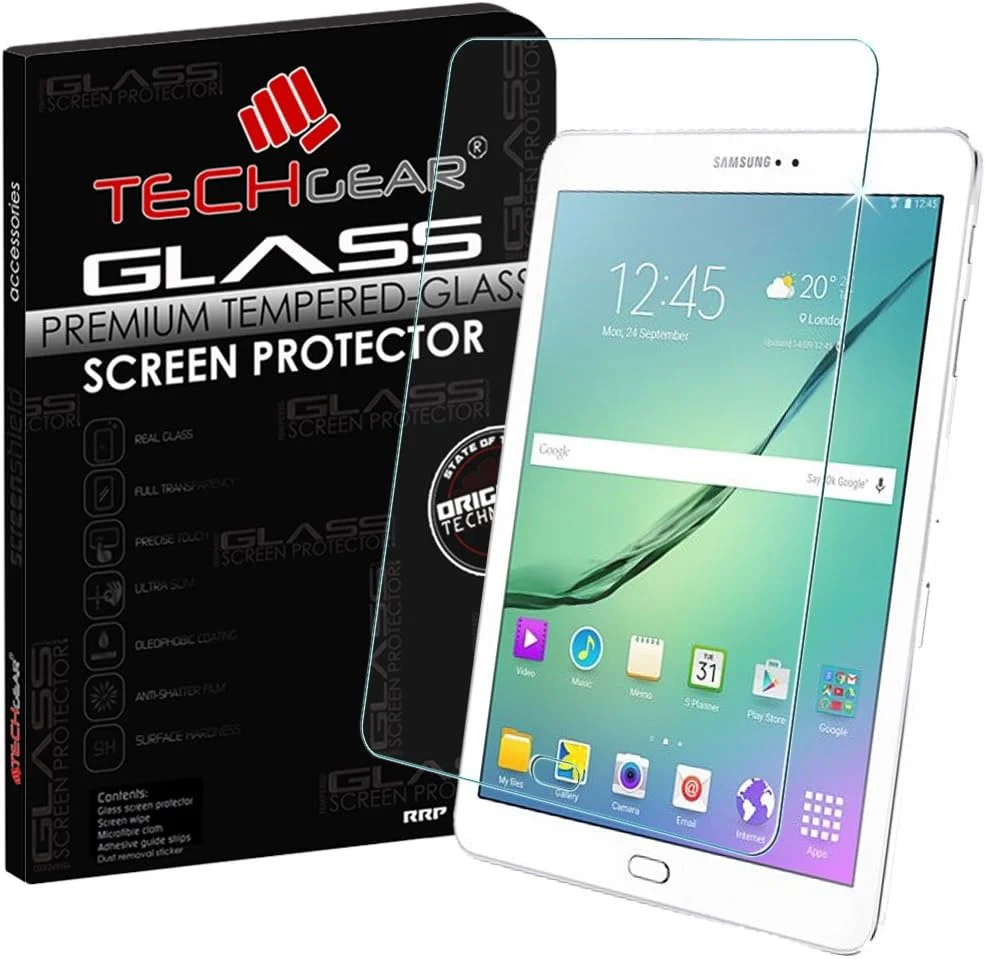 محافظ صفحه نمایش شیشه ای حرارت دیده TECHGEAR GLASS Edition مناسب برای تبلت سامسونگ گلکسی تب S2 9.7 اینچ (SM-T810 / SM-T815)