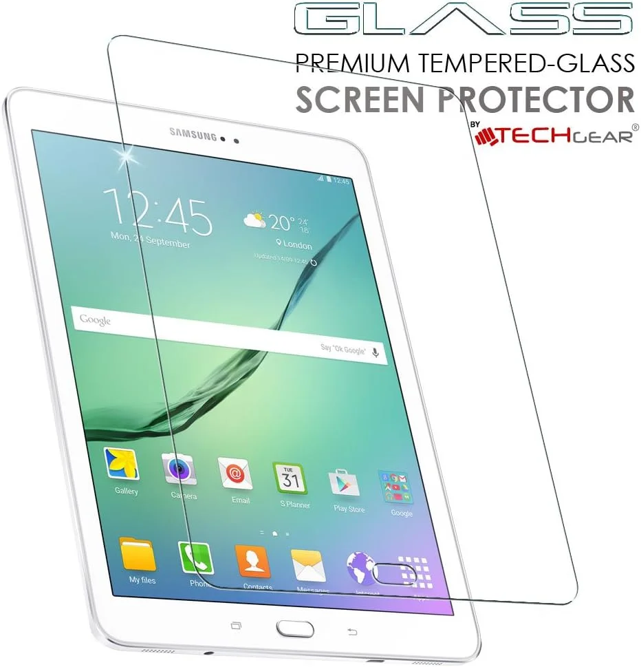 محافظ صفحه نمایش شیشه ای حرارت دیده TECHGEAR GLASS Edition مناسب برای تبلت سامسونگ گلکسی تب S2 9.7 اینچ (SM-T810 / SM-T815)