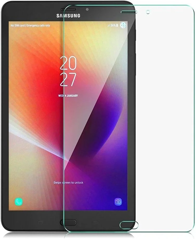 [2 عدد] محافظ صفحه نمایش شیشه ای حرارت دیده برای تبلت 8.0 اینچی سامسونگ گلکسی تب A 8.0 (2017)، محافظ صفحه نمایش ضد خش HD برای تبلت 8.0 اینچی سامسونگ گلکسی تب A 8.0 (2017) [T380/T385]