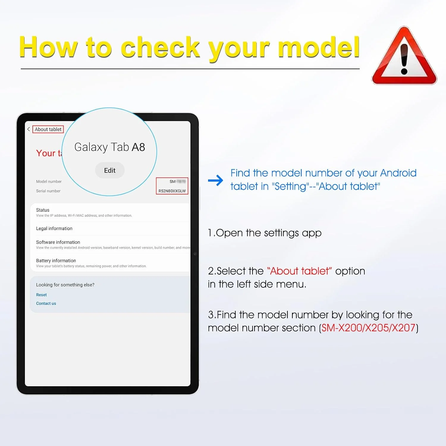 محافظ صفحه نمایش SPARIN برای Samsung Galaxy Tab A8، بسته 3 عددی محافظ صفحه شیشه ای حرارت دیده برای Galaxy Tab A8 10.5 اینچی، ضد خش
