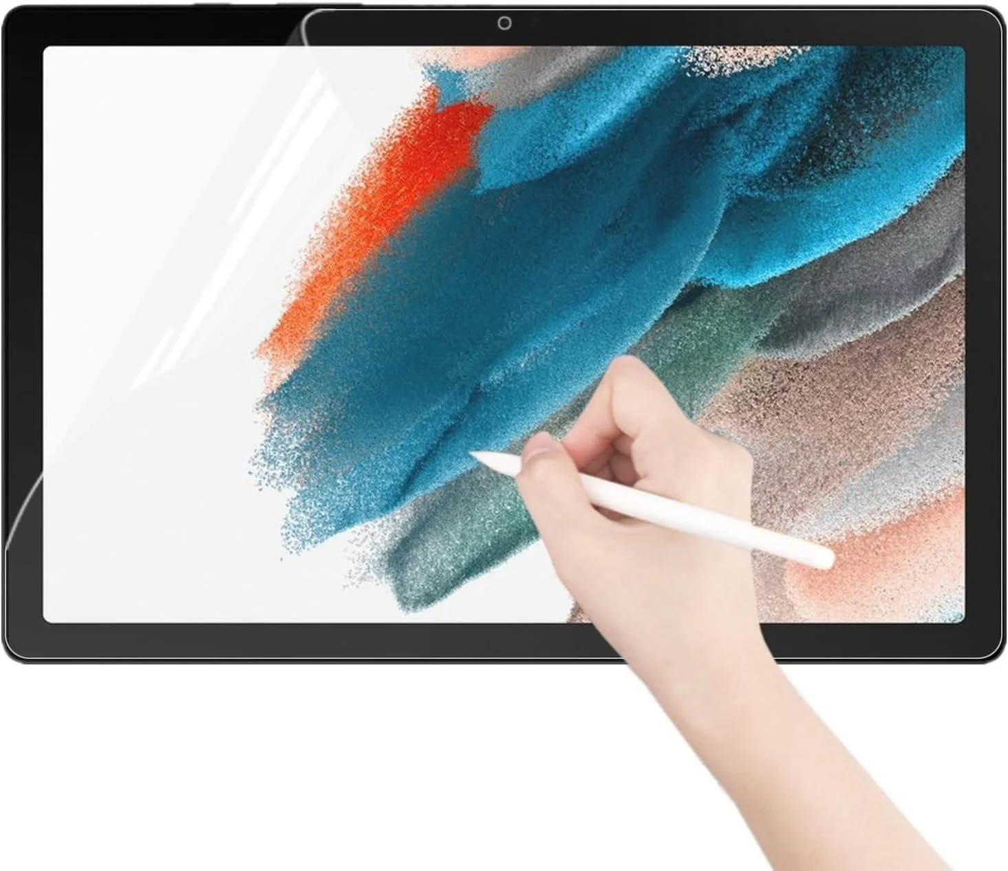 محافظ صفحه نمایش شیشه ای تمپرد SHIHUI برای تبلت سامسونگ گلکسی تب S8، 50 عدد، مات، با حس کاغذ (رنگ: رنگ 6)