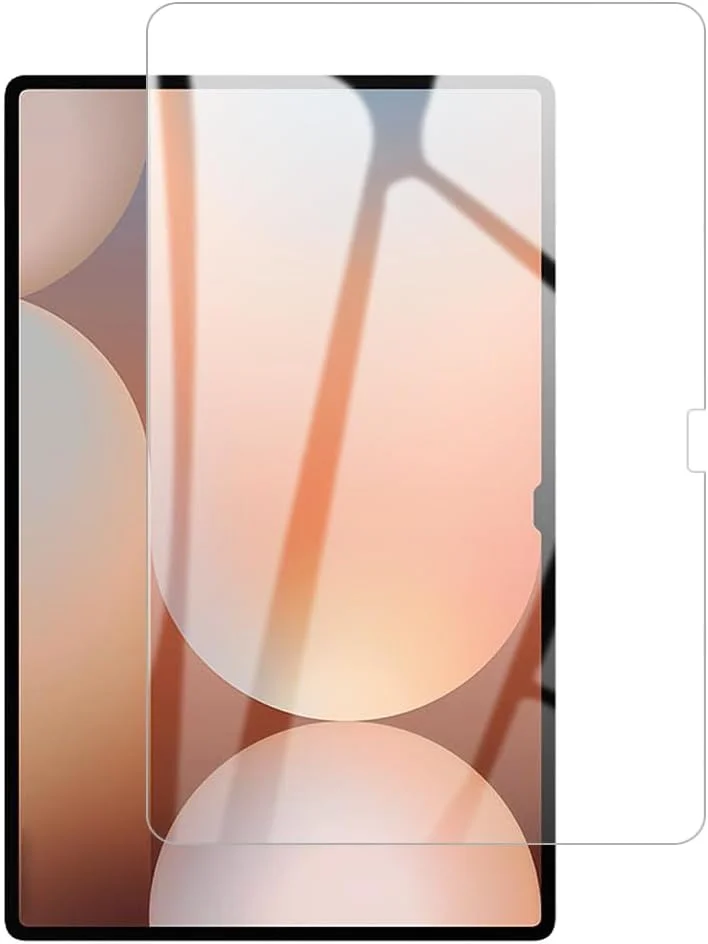 محافظ صفحه نمایش شیشه ای حرارت دیده FiiMoo سازگار با Samsung Galaxy Tab S10 Ultra، محافظ صفحه نمایش سازگار با Samsung Galaxy Tab S10 Ultra، سختی 9H، محافظ صفحه نمایش، شیشه ای حرارت دیده فوق العاده شفاف