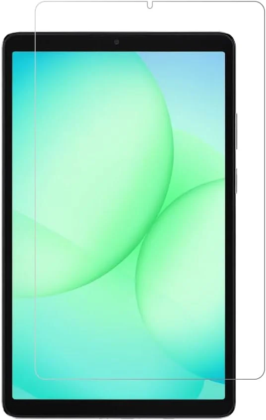 محافظ صفحه نمایش Al-HuTrusHi سازگار با Samsung Galaxy Tab A11 شیشه حرارت دیده [پوشش کامل HD] [نصب آسان] [مقاوم در برابر خراش] [سختی 9H] فیلم محافظ