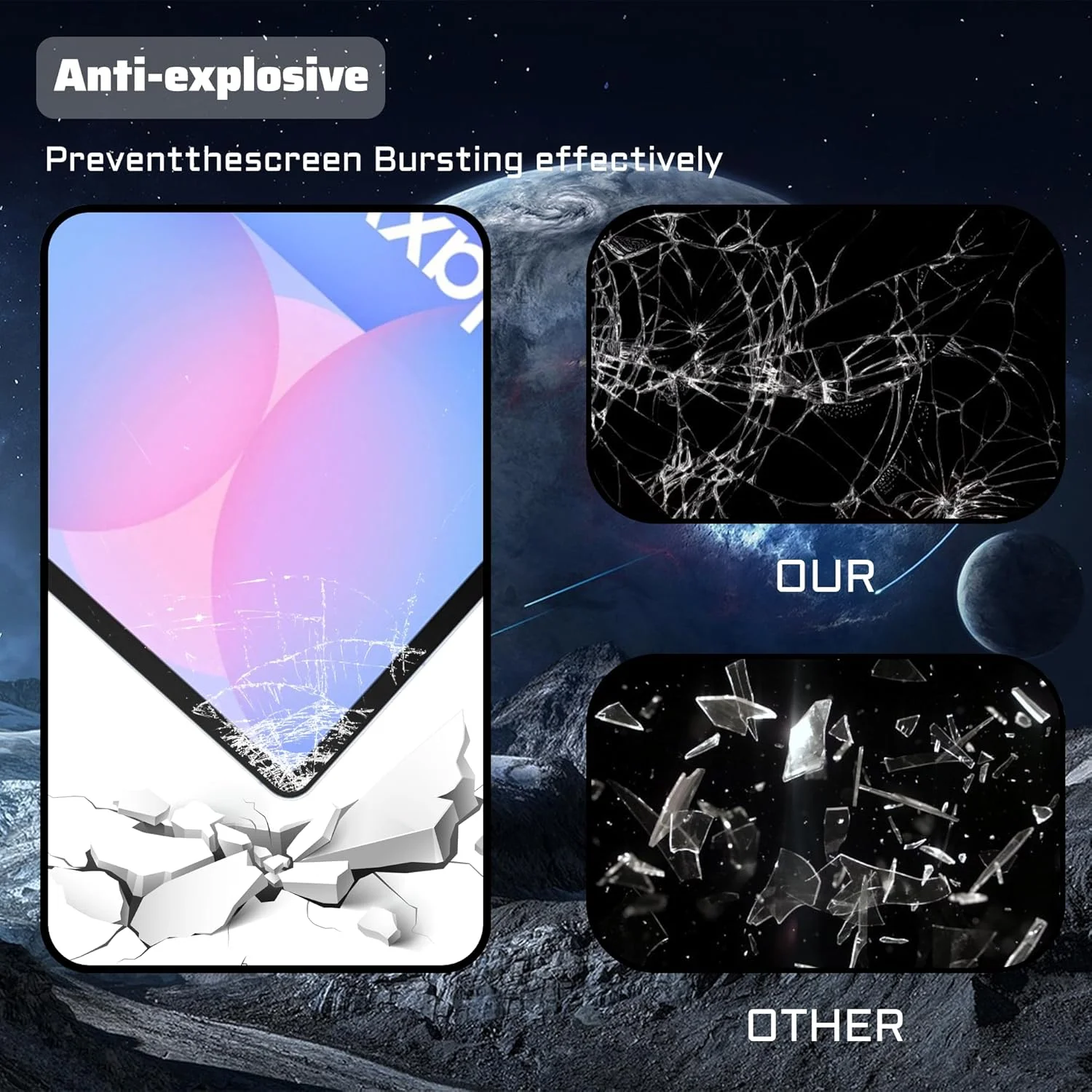 محافظ صفحه نمایش Lemxiee برای تبلت سامسونگ گلکسی تب S10 FE Plus سایز 13.1 اینچ، شیشه حرارت دیده [2+1 تکه] محافظ دوربین + فیلم محافظ صفحه نمایش HD با سختی 9H