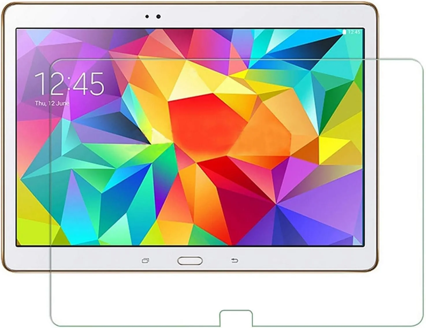 محافظ صفحه نمایش شیشه ای تمپرد مناسب برای تبلت سامسونگ گلکسی تب 3 10.1 (P5200) برند Muzz