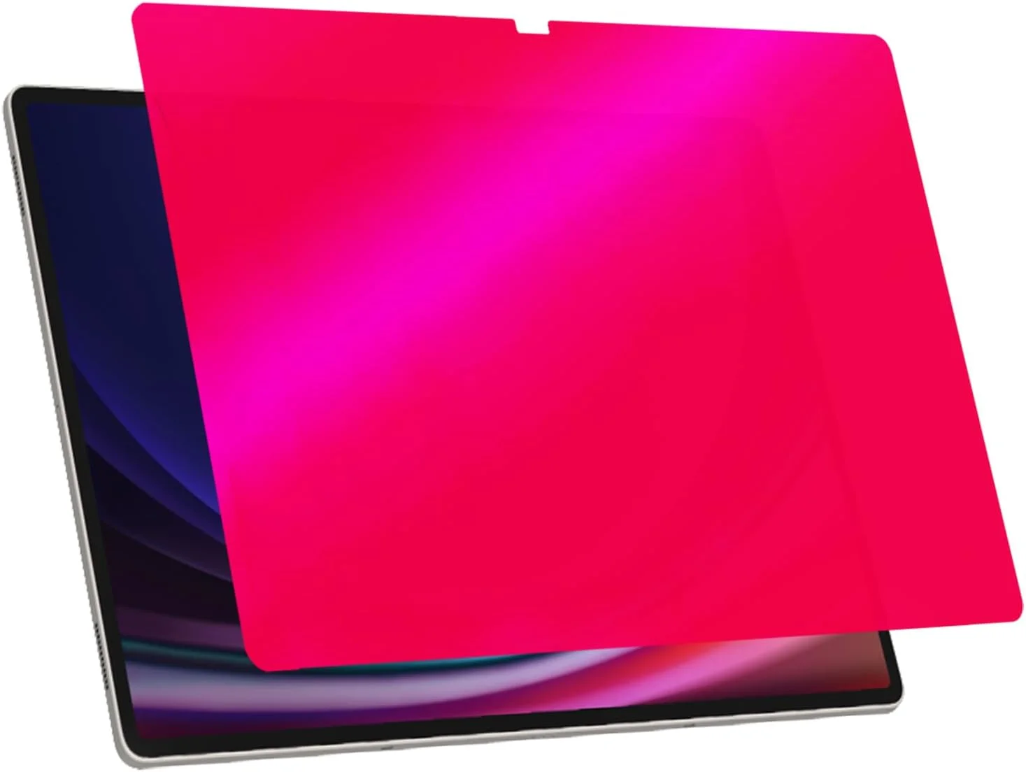 محافظ صفحه نمایش مات حریم خصوصی BWEDXEZ با فیلتر نور آبی برای تبلت سامسونگ گلکسی تب S10 Ultra/ S9 Ultra/ S8 Ultra، ضد تابش نور، فیلم نرم ضد جاسوسی 14.6 اینچ رنگی