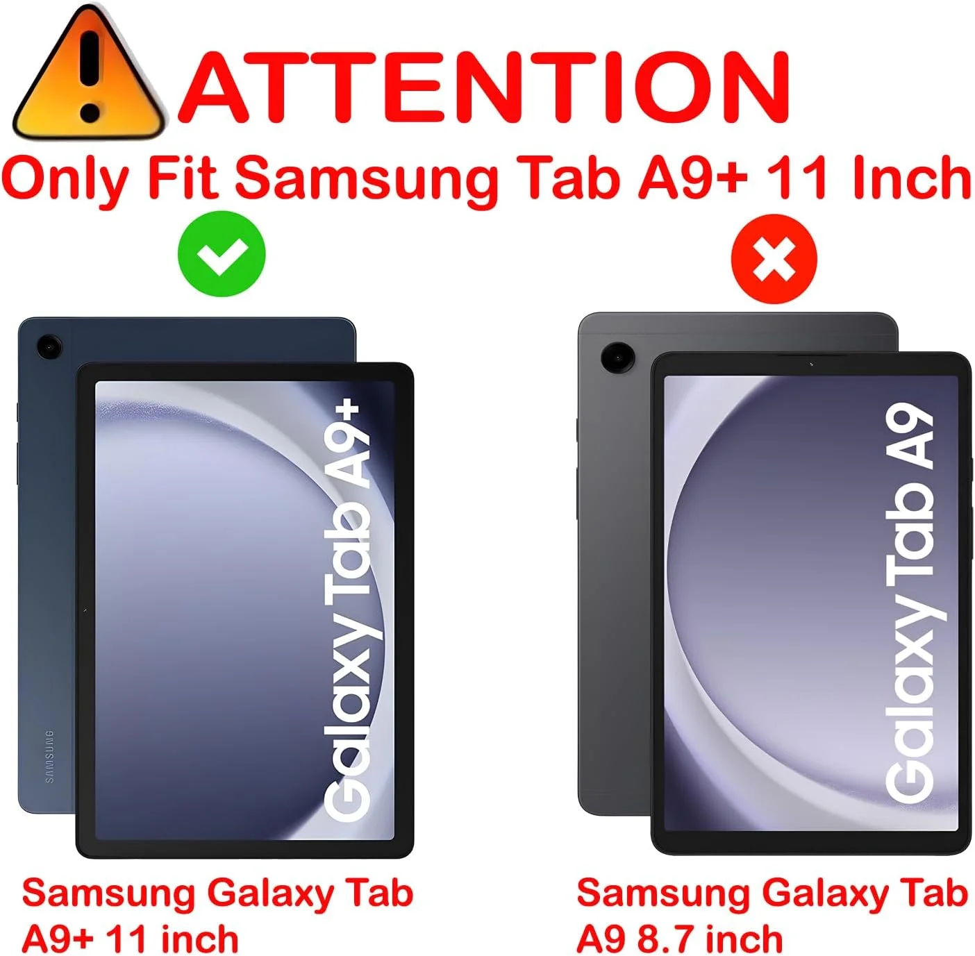 محافظ صفحه نمایش ProElite [بسته 2 عددی] برای گلکسی تب A9 پلاس 11 اینچ، محافظ صفحه نمایش شیشه ای حرارت دیده ممتاز برای سامسونگ گلکسی تب A9+ 11 اینچ