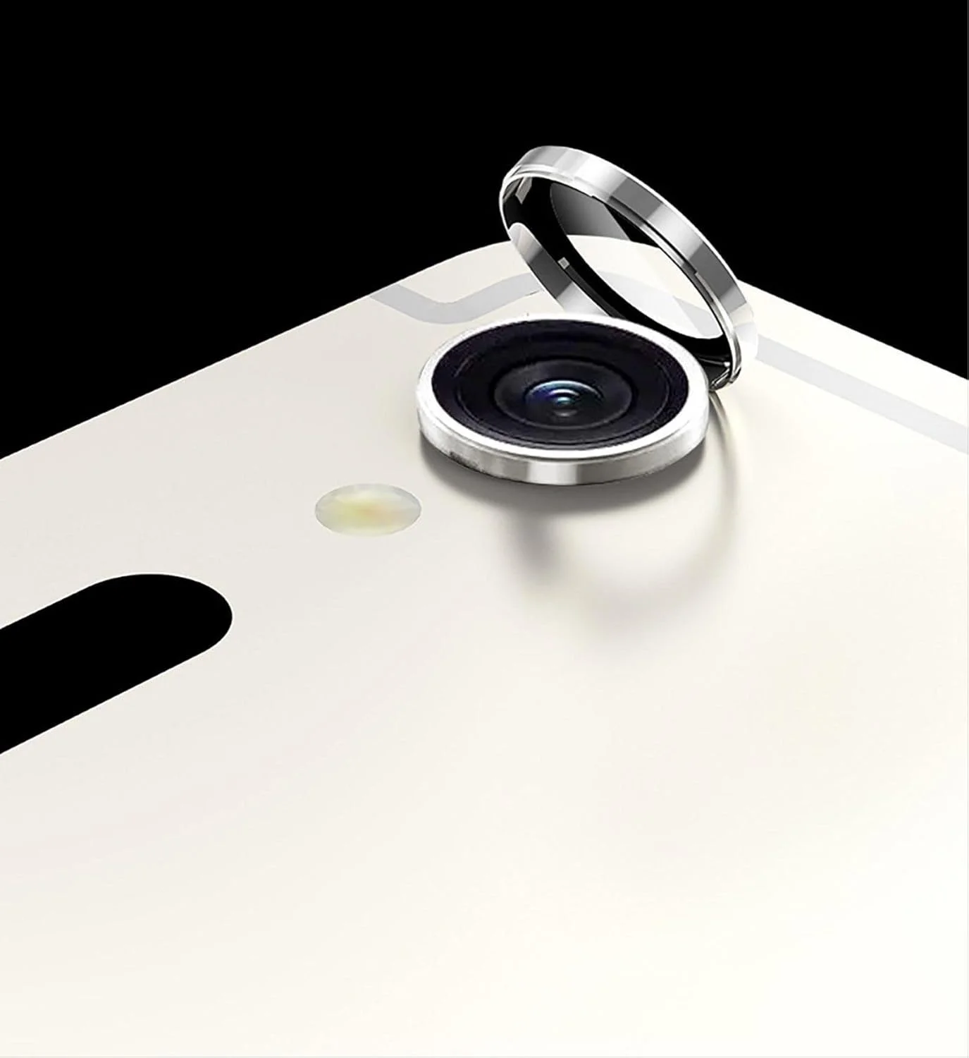 محافظ لنز دوربین فلزی و شیشه ای مقاوم جی او پی یو ای سازگار با تبلت سامسونگ گلکسی تب اس 9، [2 عدد] - طلایی