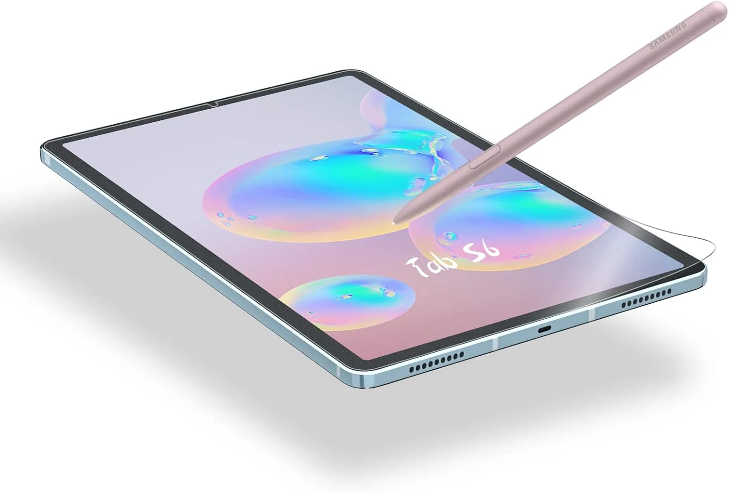 محافظ صفحه نمایش PYS Tab S6، محافظ صفحه نمایش کاغذی برای تبلت سامسونگ گلکسی تب S6/Tab S5e 10.5 اینچی، سازگار با قلم S Pen / حس نوشتن روی کاغذ