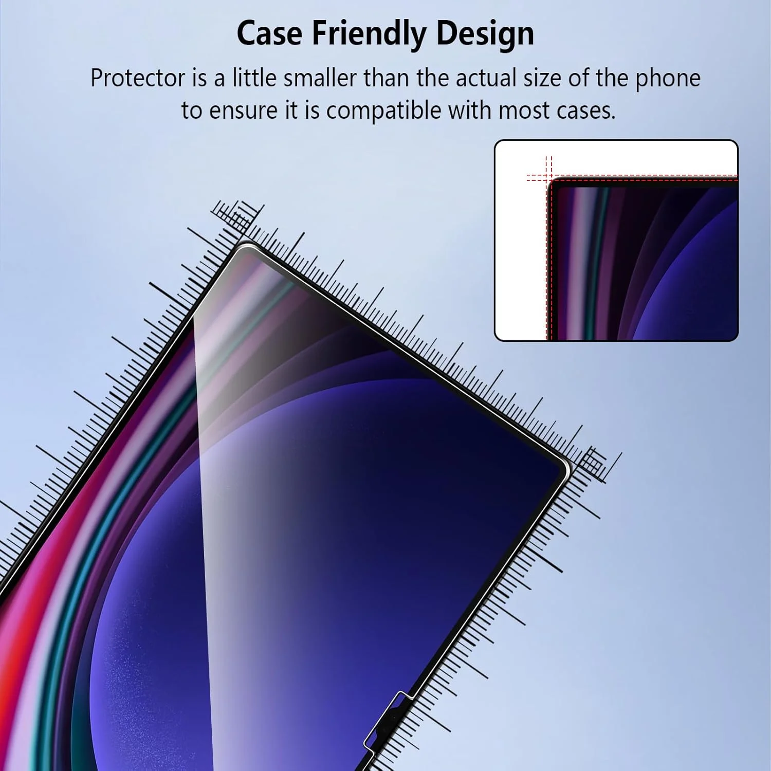 محافظ صفحه نمایش پولاچی برای سامسونگ تب S10 Ultra [بسته 2 عددی] فیلم شیشه ای حرارت دیده برای سامسونگ تب S10 Ultra، فیلم محافظ سختی 9H، ضد شکستگی، ضد اثر انگشت، بدون حباب