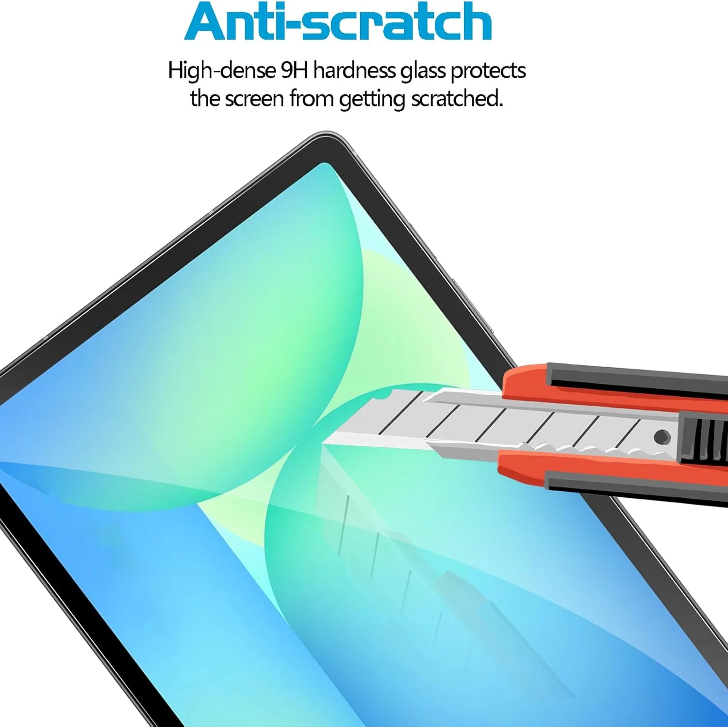 محافظ صفحه نمایش شیشه ای حرارت دیده بدون حباب نصب آسان XunyLyee بسته 3 عددی، مناسب برای تبلت سامسونگ گلکسی تب S10 لایت/ S10 FE/ S9 FE 10.9 اینچ/گلکسی تب S11/ S9 11 اینچ