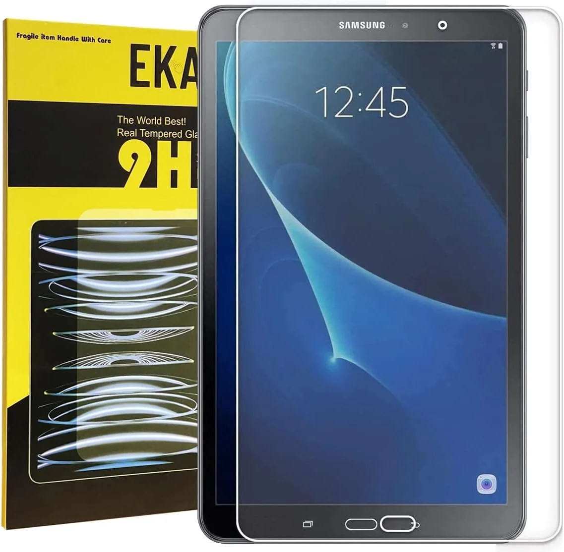 محافظ صفحه نمایش موبایل استاف سامسونگ گلکسی تب A 10.1 (-T580) - شیشه حرارت دیده با وضوح بالا و بدون حباب برای محافظت از صفحه نمایش سامسونگ گلکسی تب A 10.1 اینچ (-T580 / -T581 / -T585)
