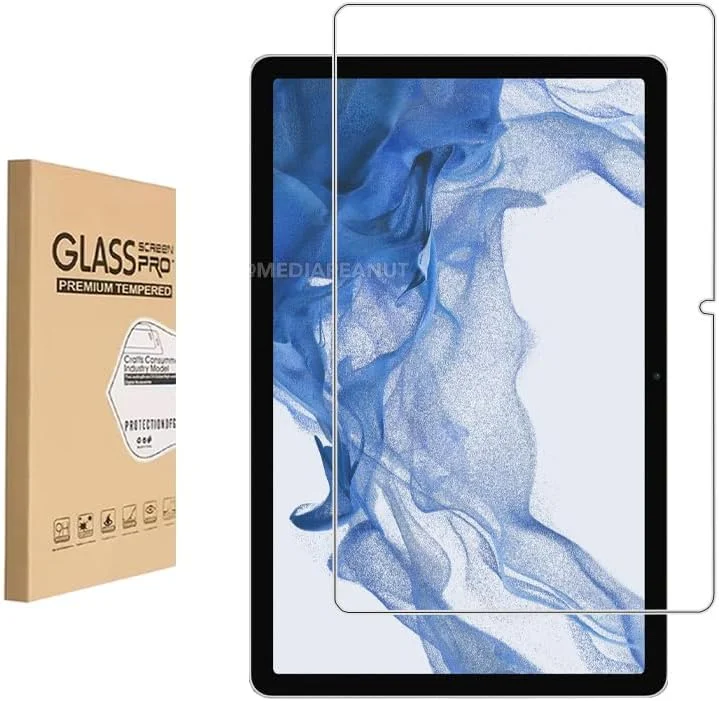 محافظ صفحه نمایش تبلت XYGCACO سازگار با Samsung S9 FE 11 اینچ، فیلم سخت شده با وضوح بالا، سختی 9H، ضد خش، حساس به لمس، محافظت در برابر افتادن [1 عدد]