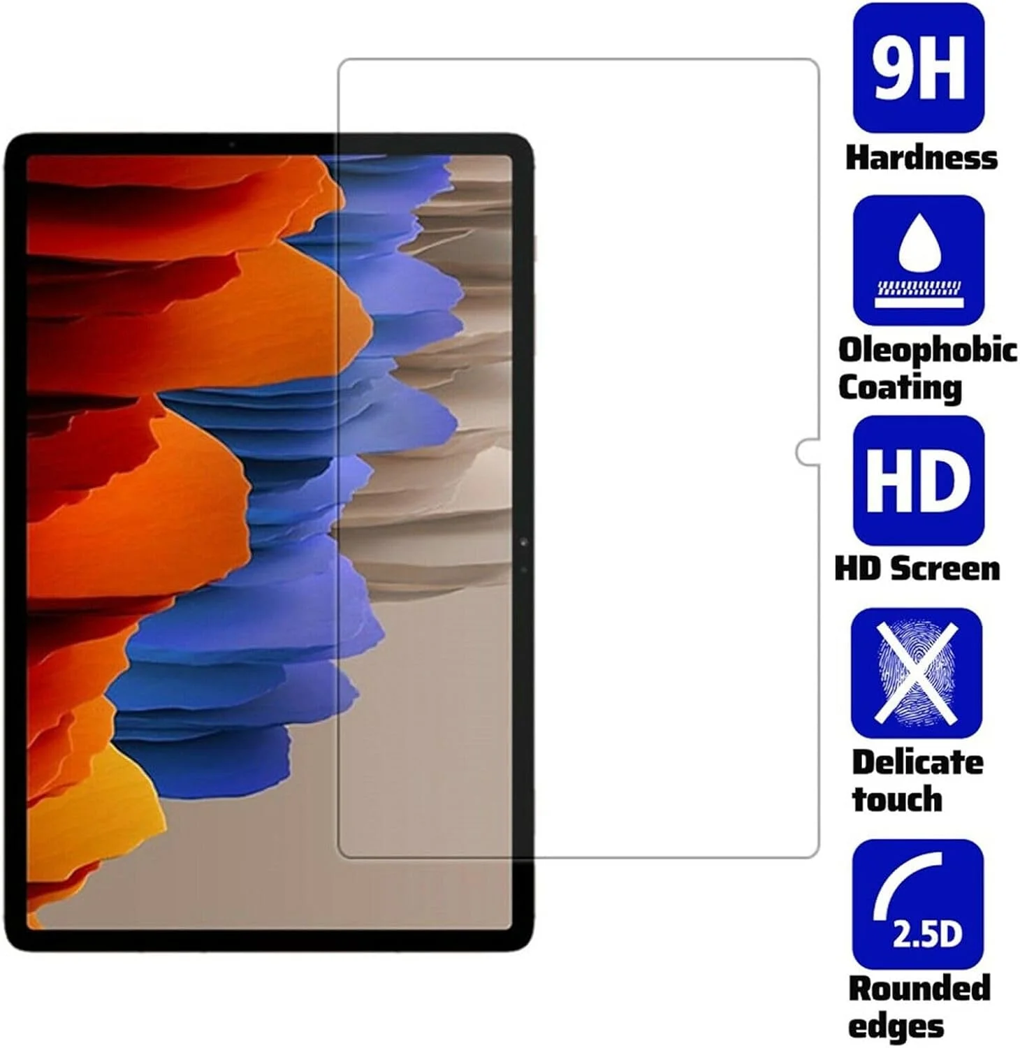 محافظ صفحه نمایش PROTech (بسته 2 عددی) برای تبلت سامسونگ گلکسی تب A8 با صفحه نمایش 10.5 اینچی SM-X200/ SM-X205، فیلم شیشه ای حرارت دیده بدون حباب، نصب آسان محافظ صفحه نمایش PROTech (بسته 2 عددی) برای تبلت سامسونگ گلکسی تب A8 با صفحه نمایش 10.5 اینچی SM-X200/ SM-X205، فیلم شیشه ای حرارت دیده بدون حباب، نصب آسان