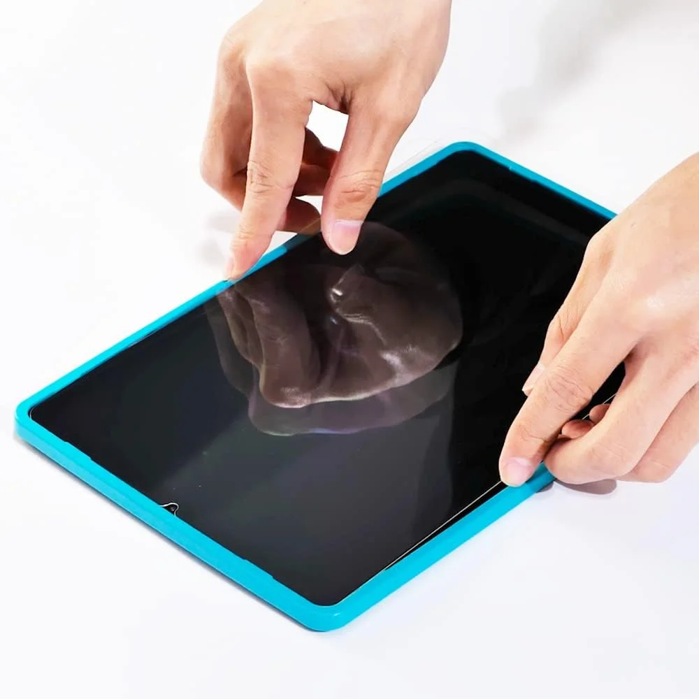 محافظ صفحه نمایش Ibywind برای Samsung Galaxy Tab S6 Lite (2020/2022/2024) 10.4 اینچ، با 2 عدد شیشه حرارت دیده [حسگر اثر انگشت، نصب آسان]