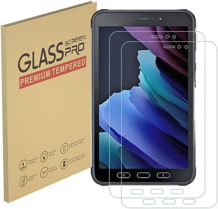 محافظ صفحه نمایش سامسونگ گلکسی تب اکتیو 3 (T570 T575 T577) شیشه حرارت دیده با سختی 9H ضد خش بدون حباب سازگار با قاب (2 عدد) محافظ صفحه نمایش سامسونگ گلکسی تب اکتیو 3 (T570 T575 T577) شیشه حرارت دیده با سختی 9H ضد خش بدون حباب سازگار با قاب (2 عدد)