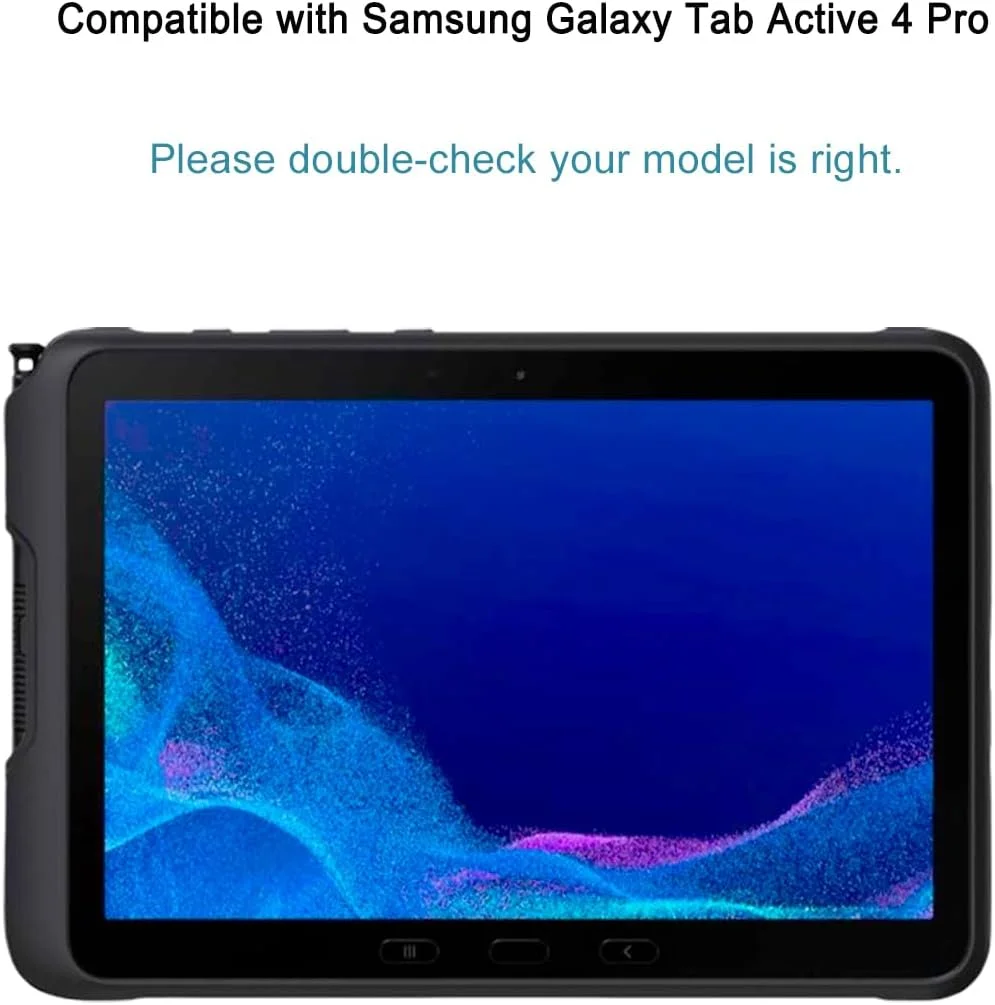 محافظ صفحه نمایش HYGMOCC برای تبلت سامسونگ گلکسی تب اکتیو 4 پرو/تب اکتیو پرو 10.1 مدل SM-T540/T545/T547، فیلم شیشه ای حرارت دیده ضد خش، بدون حباب، کیفیت بالا (1 عدد) محافظ صفحه نمایش HYGMOCC برای تبلت سامسونگ گلکسی تب اکتیو 4 پرو/تب اکتیو پرو 10.1 مدل SM-T540/T545/T547، فیلم شیشه ای حرارت دیده ضد خش، بدون حباب، کیفیت بالا (1 عدد)