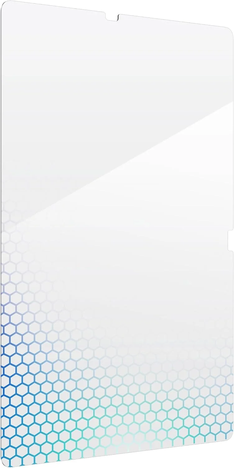 محافظ صفحه نمایش شیشه ای ZAGG InvisibleShield Glass XTR2 برای تبلت سامسونگ گلکسی تب S9 پلاس/S9 FE پلاس - فناوری Hexiom Impact، ضد انعکاس، فیلتر نور آبی، حساسیت لمسی فوق العاده، چسب ضد گرد و غبار