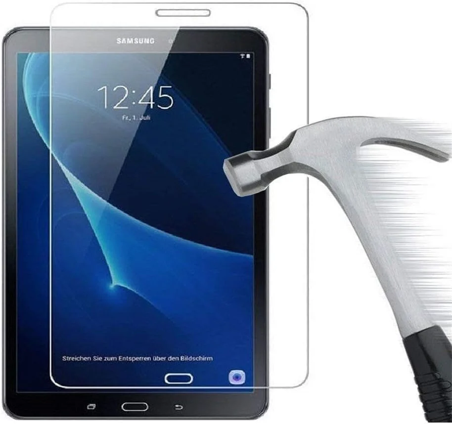 محافظ صفحه نمایش شیشه ای حرارت دیده فوق العاده شفاف و مقاوم در برابر خراش برای تبلت سامسونگ گلکسی تب A 2016 7.0 اینچی (SM T280-T285) مناسب سایز 7.0 اینچ