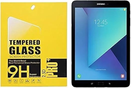 محافظ صفحه نمایش شیشه ای 9H برای تبلت سامسونگ گلکسی تب S3 SM-T825-9.7 اینچ، شفاف