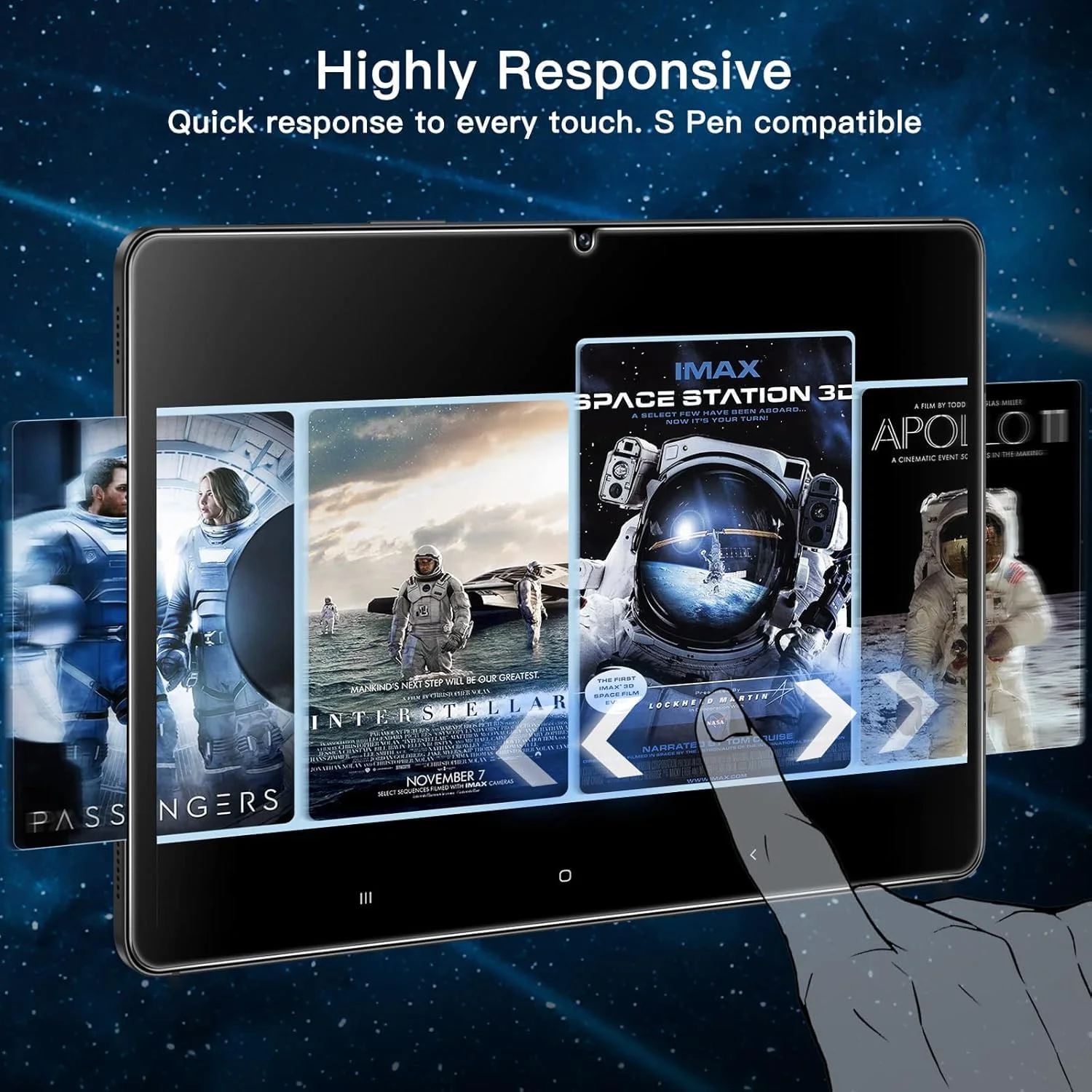 محافظ صفحه نمایش برای تبلت سامسونگ گلکسی تب S8 2022 / تب S7 2020 11 اینچی (SM-X700/X706/T870/T875/T878) همراه با قاب نصب آسان، فیلم شیشه ای حرارت دیده، شفاف HD، بسته 2 عددی