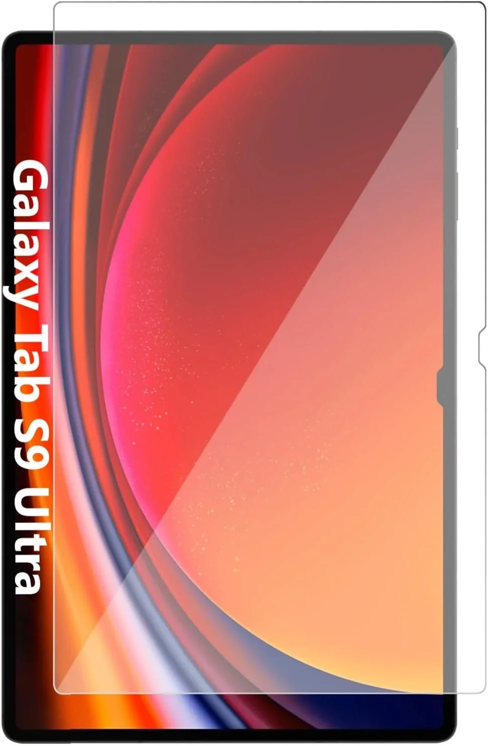 محافظ صفحه نمایش شیشه ای حرارت دیده برای تبلت سامسونگ گلکسی تب S9 Ultra [بدون حباب] [سختی 9H] محافظ ضد خش فیلم شیشه ای حرارت دیده برای سامسونگ گلکسی تب S9 Ultra [14.6 اینچ] شفاف (1)