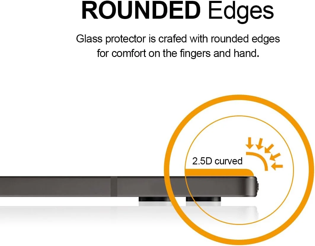 محافظ صفحه نمایش (2 عددی) Supershieldz، طراحی شده برای تبلت سامسونگ گلکسی تب S9 / S9 FE (11 اینچ)، (شیشه حرارت دیده)، ضد خش، بدون حباب
