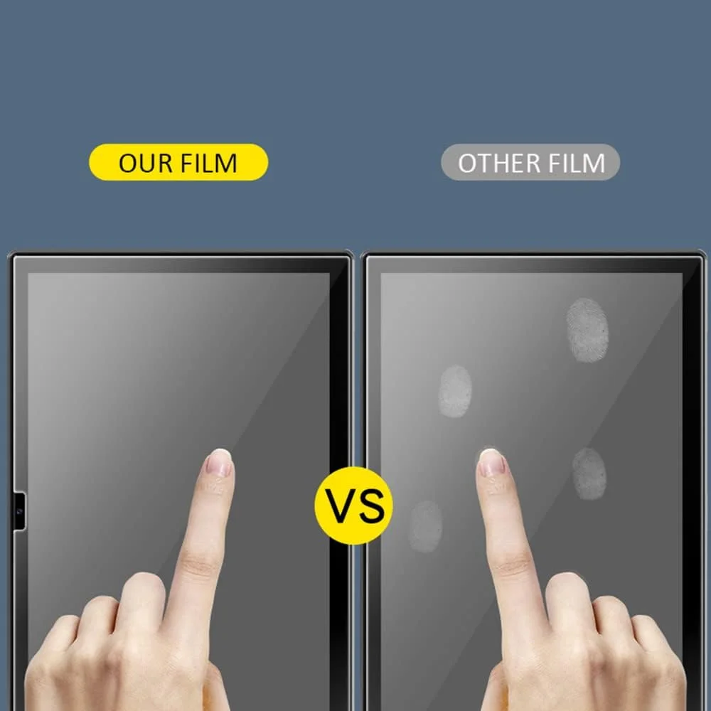 محافظ صفحه نمایش 2 عددی AKNICI برای تبلت CHUWI Hi10 XPro 10.1 اینچی، فیلم شیشه ای حرارت دیده، ضد خش با سختی 9H برای فیلم صفحه نمایش تبلت CHUWI Hi10 XPro 10.1 اینچی