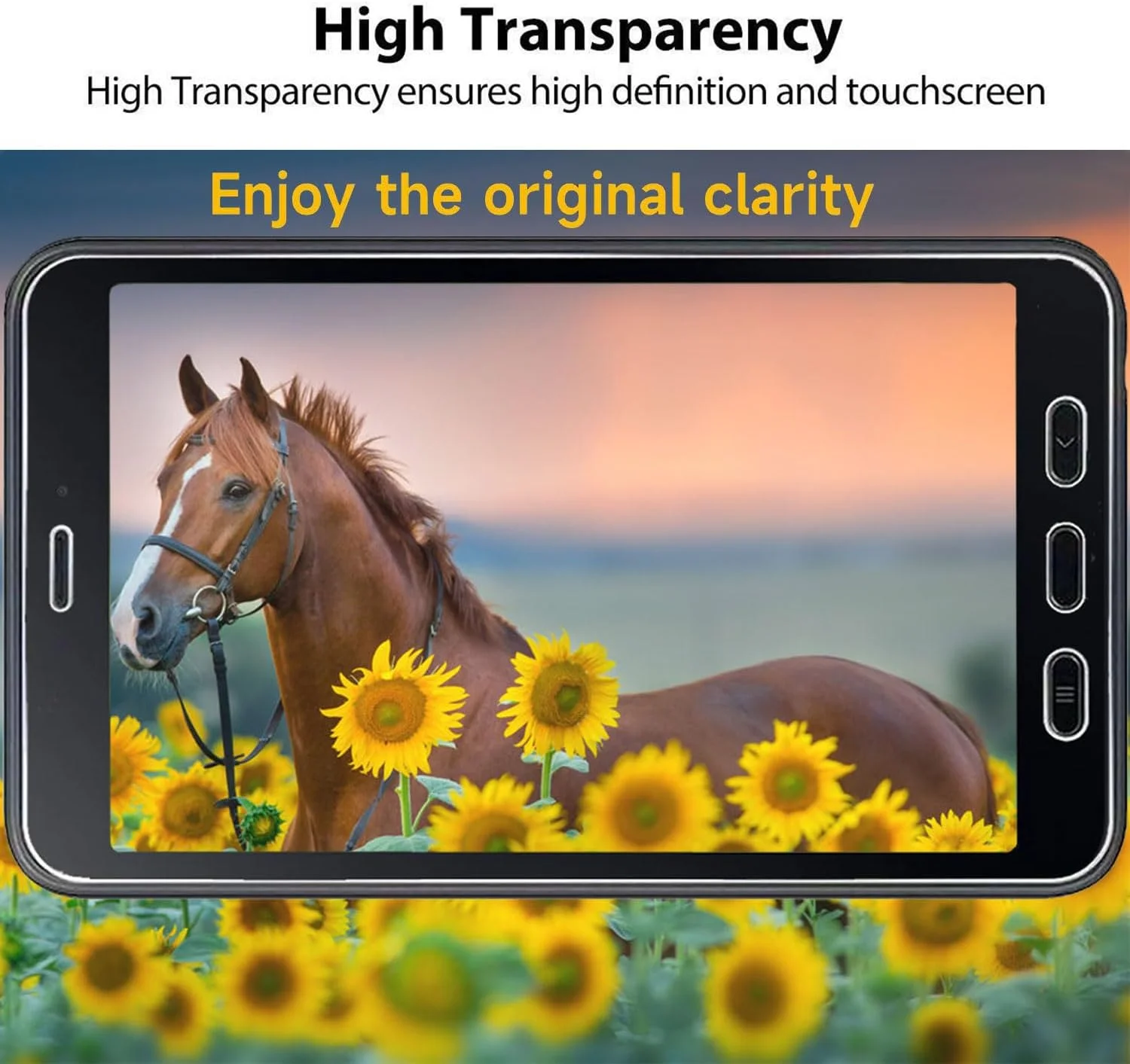 محافظ صفحه نمایش شیشه ای الیت گجت 2 عددی برای تبلت سامسونگ گلکسی تب اکتیو 5 8.0 اینچی (SM-X300/SM-X306/SM-X308) - فیلم شیشه ای حرارت دیده / کیفیت بالا / سختی 9H