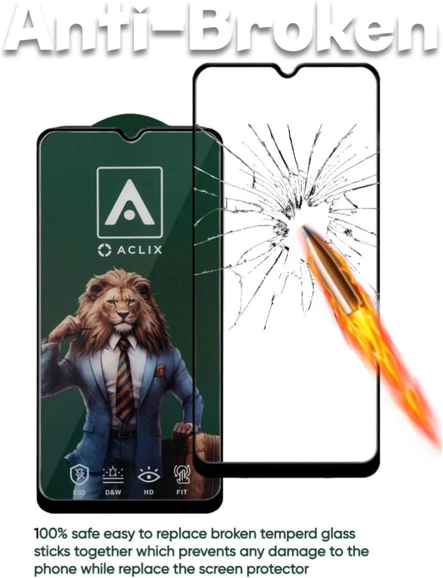محافظ صفحه نمایش ACLIX (2 عدد) برای گوشی سامسونگ گلکسی A32 5G - شیشه حرارت دیده با سختی 9H - ضد الکتریسیته ساکن ESD، کیفیت و وضوح بالا محافظ صفحه نمایش ACLIX (2 عدد) برای گوشی سامسونگ گلکسی A32 5G - شیشه حرارت دیده با سختی 9H - ضد الکتریسیته ساکن ESD، کیفیت و وضوح بالا
