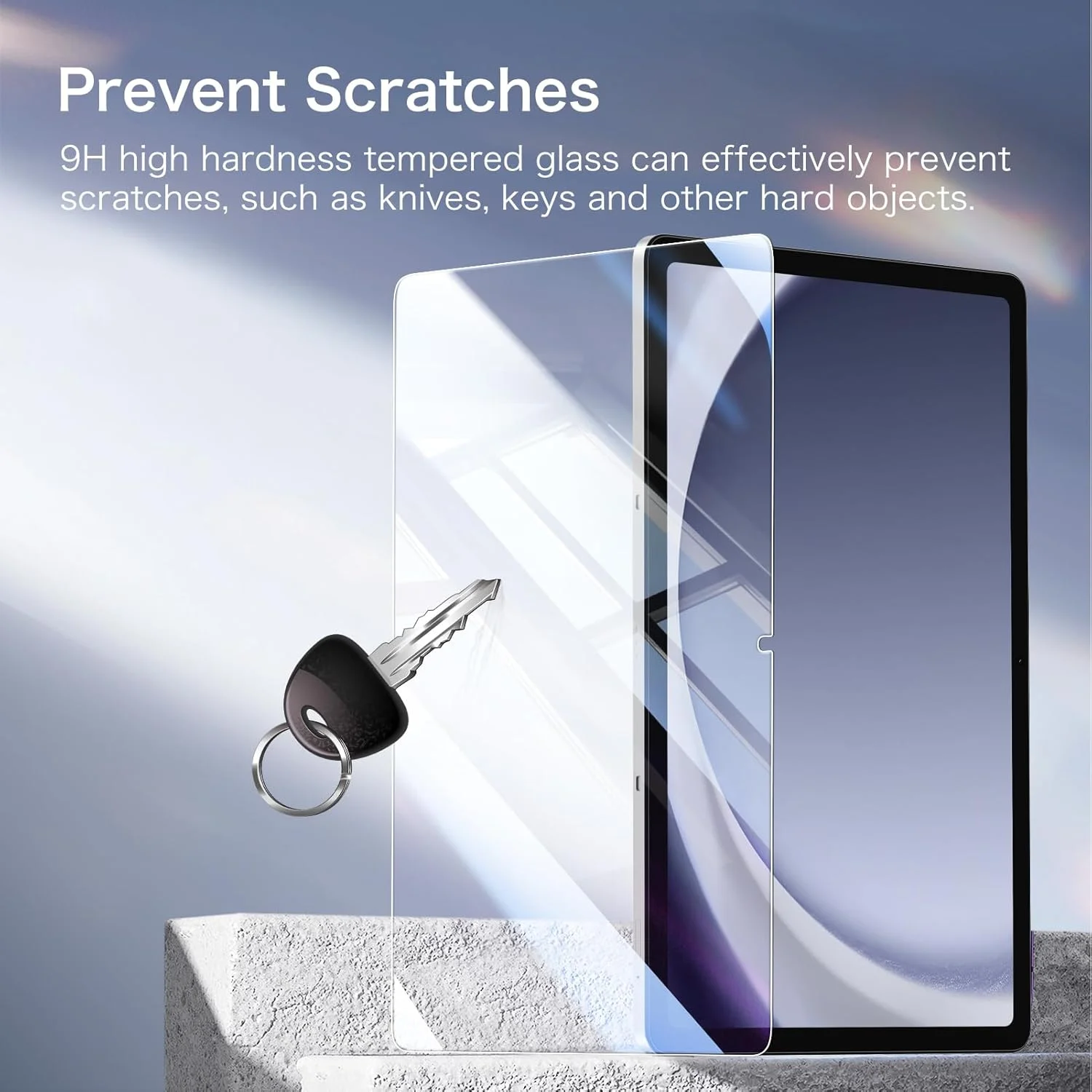 محافظ صفحه نمایش 2 عددی Fintie برای تبلت سامسونگ گلکسی تب A9 پلاس/A9+ 5G 11 اینچ مدل 2023 (SM-X210/X216/X218)، محافظ صفحه شیشه ای حرارت دیده 9H، شفاف HD/ضد خش/بدون حباب، ASPA077 محافظ صفحه نمایش 2 عددی Fintie برای تبلت سامسونگ گلکسی تب A9 پلاس/A9+ 5G 11 اینچ مدل 2023 (SM-X210/X216/X218)، محافظ صفحه شیشه ای حرارت دیده 9H، شفاف HD/ضد خش/بدون حباب، ASPA077