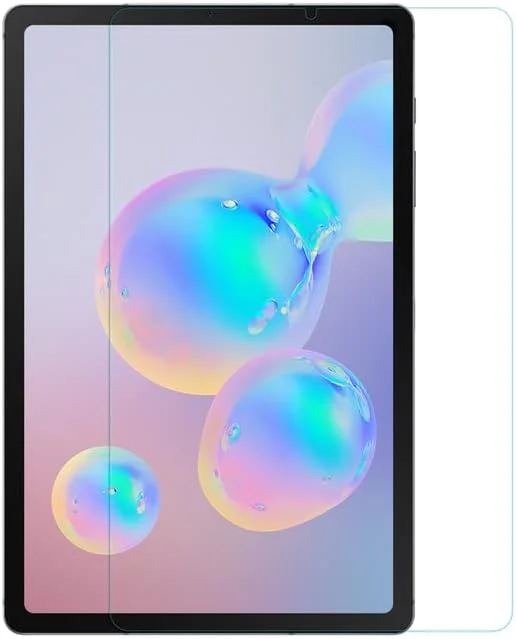محافظ صفحه نمایش شیشه ای فوق نازک 9H+ 2.5D نیلکین برای تبلت سامسونگ Tab S6 و محافظ صفحه نمایش شیشه ای حرارت دیده برای تبلت سامسونگ Galaxy Tab S6 Lite (مخصوص Tab S6 Lite)