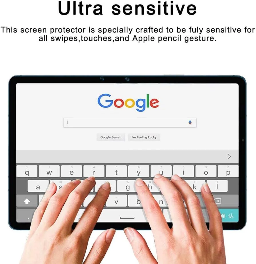 محافظ صفحه نمایش KAPUCTW [بسته 2 عددی] برای تبلت سامسونگ گلکسی تب S7 11 اینچی، مدل های T870 و T875، سختی 9H، ضد خش، بدون حباب، شیشه حرارت دیده با وضوح بالا، سازگار با سامسونگ گلکسی تب S7