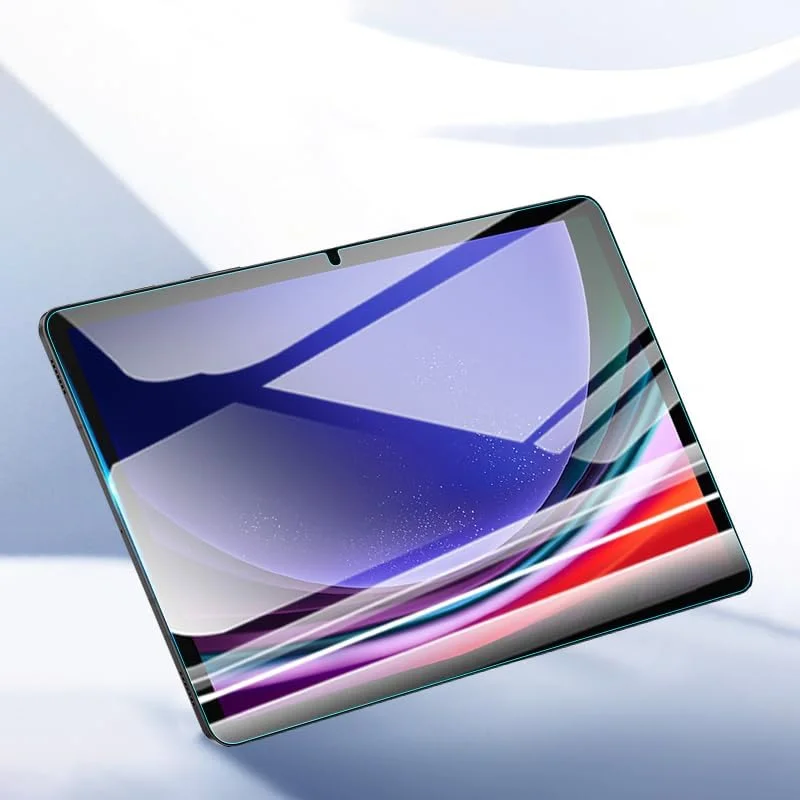 محافظ صفحه نمایش شیشه ای حرارت دیده 2 عددی برای تبلت سامسونگ گلکسی تب S9 2023 [بدون حباب] [سختی 9H] فیلم محافظ ضد خش شیشه ای حرارت دیده برای سامسونگ گلکسی تب S9 [11.0 اینچ] شفاف