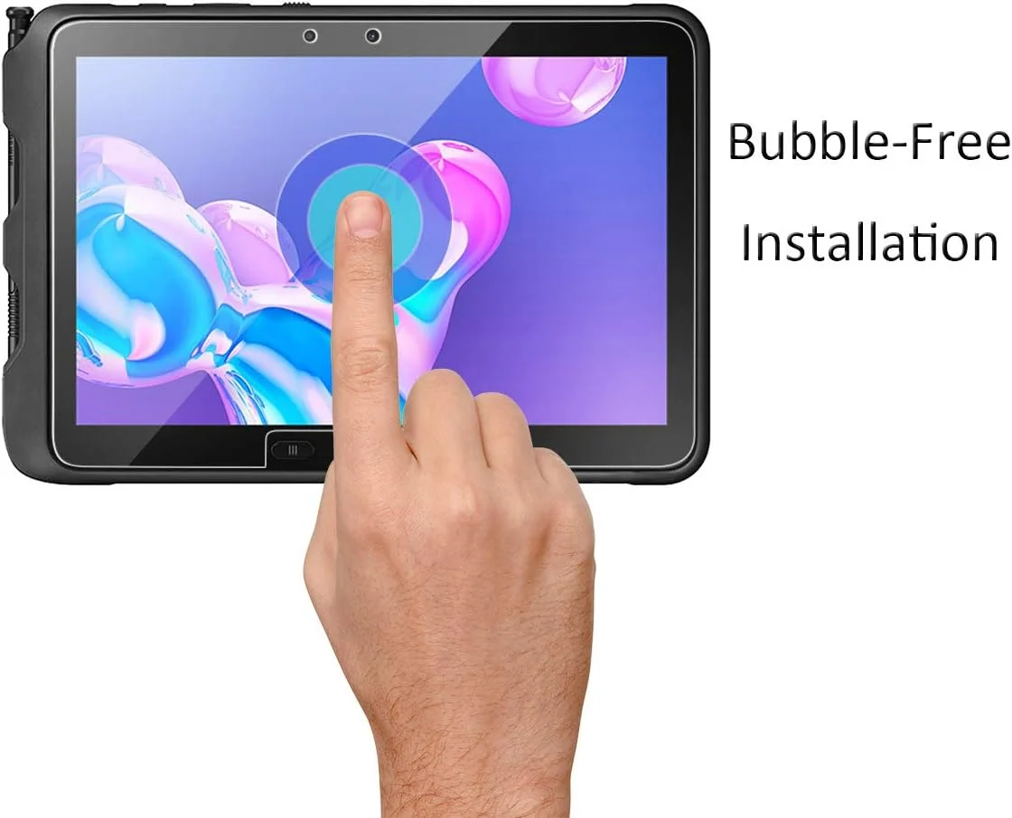 محافظ صفحه نمایش شیشه ای اورزرو (2 عددی) سازگار با تبلت سامسونگ گلکسی تب اکتیو پرو 10.1 -T545، سختی 9H، ضد خش HD، پوشش کامل