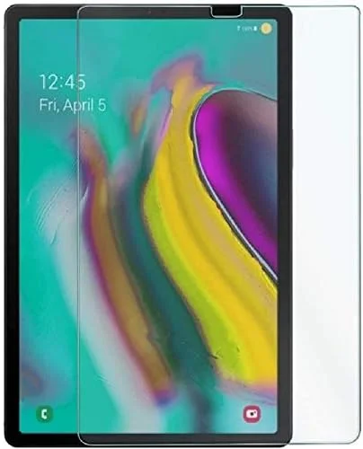 محافظ صفحه نمایش شیشه ای تمپرد REY ELECTRÓNICA برای سامسونگ گلکسی تب S5E - گلکسی تب S6 10.5 اینچ، محافظ صفحه نمایش با سختی 9H+، ضد خش، ضد روغن، ضد حباب