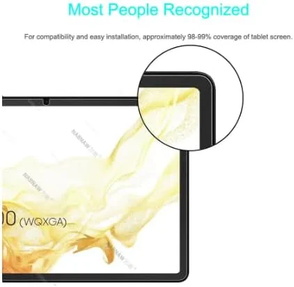 محافظ صفحه نمایش شیشه ای و محافظ دوربین PAXTOR سازگار با Samsung Galaxy Tab S9 ([بسته 2+2]، 11 اینچ، 2023)، فیلم شیشه ای محافظ دوربین سه بعدی (11 اینچ)