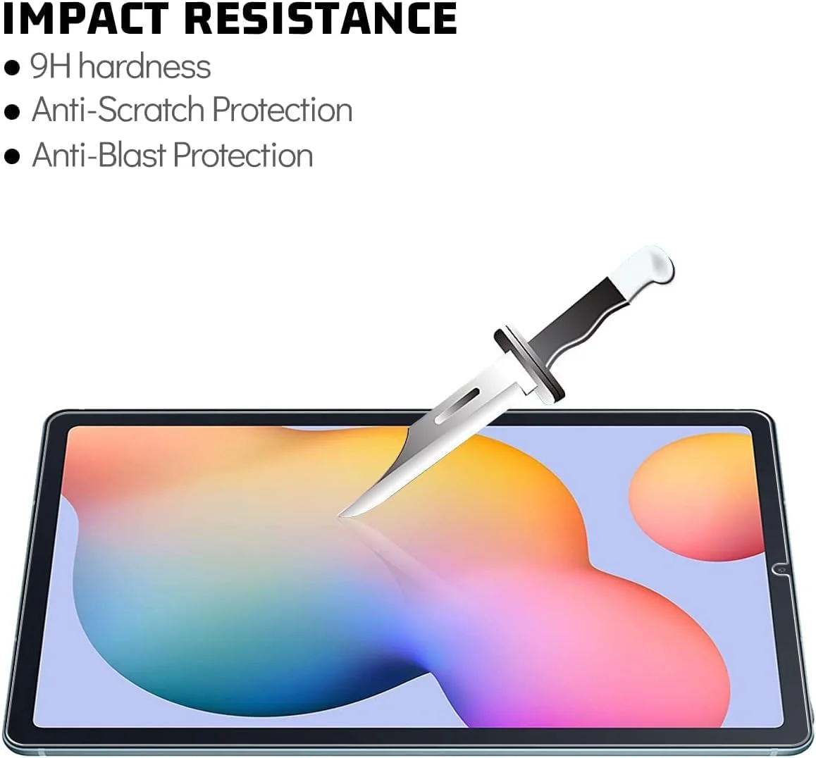 محافظ صفحه نمایش LEEBOSS برای سامسونگ گلکسی تب S6 لایت (10.4 اینچ) 2024/2022/2020، فیلم شیشه ای حرارت دیده 9H، بسته 2 عددی محافظ صفحه نمایش LEEBOSS برای سامسونگ گلکسی تب S6 لایت (10.4 اینچ) 2024/2022/2020، فیلم شیشه ای حرارت دیده 9H، بسته 2 عددی