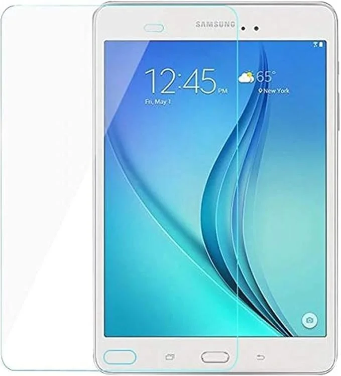 محافظ صفحه نمایش شیشه ای حرارت دیده یاقوت کبود HD تبلت سامسونگ گلکسی تب A 9.7 مدل SM T550 SMT555