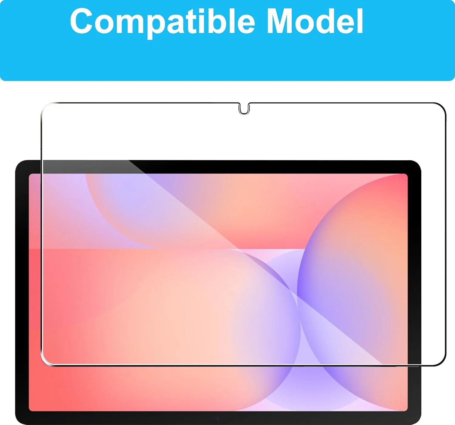 محافظ صفحه نمایش CONAPIKA بسته 2 عددی برای تبلت سامسونگ گلکسی تب S10 لایت، سختی 9H، مقاوم در برابر خراش، ضد حباب، فیلم شیشه ای حرارت دیده، HD شفاف، حساسیت بالا، محافظ صفحه نمایش ضد اثر انگشت